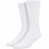 1 Pair Bamboo Derived Loose Top Socks Diabetic Style Comfort Circulation - White - 11-14