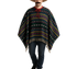 PREMIUM MEXICAN PONCHO Spanish Costume Wild West Cowboy Party Bandit  12467