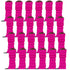24x Womens Leg Warmers Disco Winter Knit Dance Party Crochet Legging Socks Costume - Purple