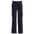 Mens CARGO PANTS Work Wear Trousers 100% COTTON Tradie Pockets Military 310gsm - Navy - 102""