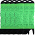 6x LEG WARMERS Knitted Womens Neon Party Knit Ankle Fluro Dance Costume 80s BULK - Fluro Green