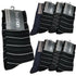 9 Pairs COTTON BUSINESS SOCKS Mens Dress Crew Plain Work Casual  BULK - Assorted Pack - 6-11