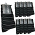 9 Pairs COTTON BUSINESS SOCKS Mens Dress Crew Plain Work Casual  BULK - Black - 6-11
