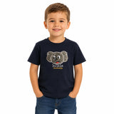 Kids KOALA AUSTRALIA T Shirt Tee Top Souvenir Gift Childrens Child 100% Cotton in Navy