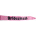 Hens Night Satin Sash Bridal Party Girls Wedding Bridesmaid Accessory - Pink