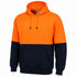 Hi Vis Polar Fleece Hoodie Safety Workwear Jumper Fleecy Jacket UPF 50+ - Orange - L
