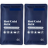 2x HOT COLD PACK First Aid Reusable Ice Heat Gel Packs Microwaveable Relief