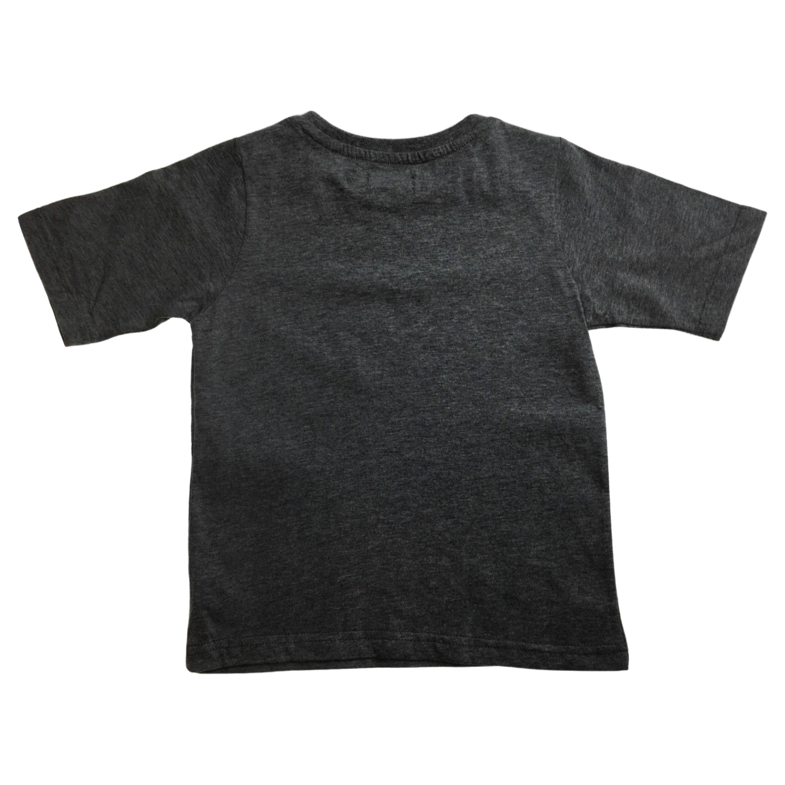 KIDS PLAIN T SHIRT Childrens Child 100% COTTON Boys Girls Basic Blank Tee Top - Grey Marle - 10