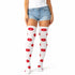 Over Knee Stay Up Stockings Hosiery Party Costume Socks - Lips