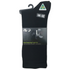 AUSTRALIAN MADE Wool Loose Top Socks Wide Top Comfort High Quality Tough Toe - Black - 6-10