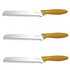 3Pc Set 20.5cm Culinare Bread Knife Stainless Steel Kitchen Chef with Cover (Great for Sourdough)