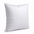 100% Cotton European Pillowcase 400 Thread Count Hotel Quality - Striped White (65x65cm