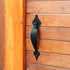 Pinnacle Hardware Gate Thumb Latch in Black