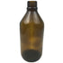 600ml Vintage Brown Glass Vase without Lid/Cap (Flowers not included)