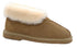 GROSBY Womens Princess UGG Boots Genuine Sheepskin Suede Leather Slippers  - Chestnut - 5