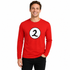Adult Cat In The Hat Thing 2 Long Sleeve Red Top Costume Book Week - S