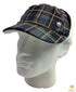 Plaid Supre Trapper Ushanka Hat Sherpa Lined Winter Ear Flap Cap - Grey/Black - S/M