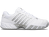 K-Swiss Womens Bigshot 4 AC Tennis Shoes - White/Silver - US 7.5