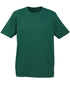 Plain T-Shirt 100% COTTON Basic Blank Tee Mens Ladies Casual BULK Adults - Bottle Green - S