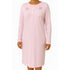 Womens Ladies Cotton Nightie Night Gown Pajamas Pyjamas Sleepwear PJ - Pink - 18