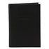 Pierre Cardin Slim Leather Passport Travel Wallet Holder RFID Case Cover - Black