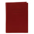 Pierre Cardin Slim Leather Passport Travel Wallet Holder RFID Case Cover - Red