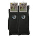 Merino Wool Mens Thermal Diabetic Socks Loose Top Circulation 2 Pairs - Grey - 2-8