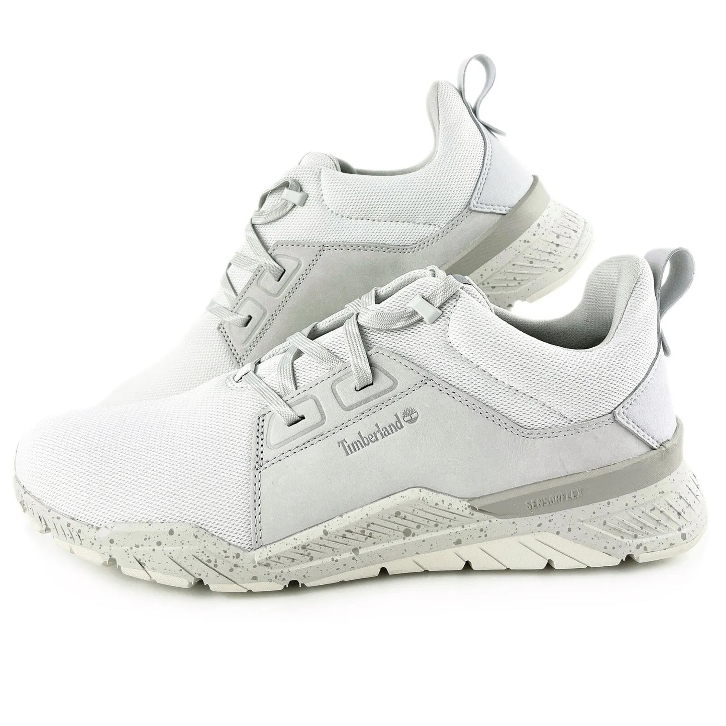 Timberland Mens Concrete Trail Low Cut Shoes Casual Sneakers - Light Grey Style 0A2ENW - US 8W