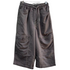 Mens 3/4 Longer Length Microfibre Cargo Shorts Bottoms - Rabbit - S