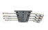 Wurth 4pcs Ratchet Combination Wrench Set with Reversing Lever – Chrome Vanadium Steel, 72-Tooth, High-Gloss Finish