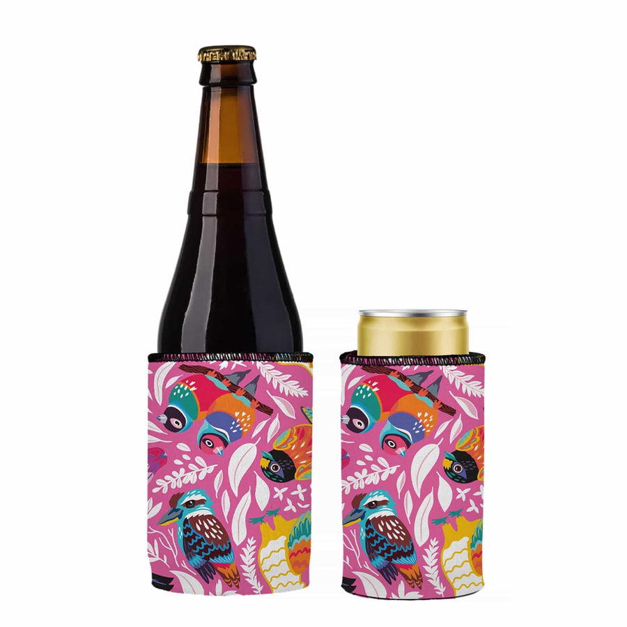 Aussie Birds Stubby Cooler 2-Pack - Standard