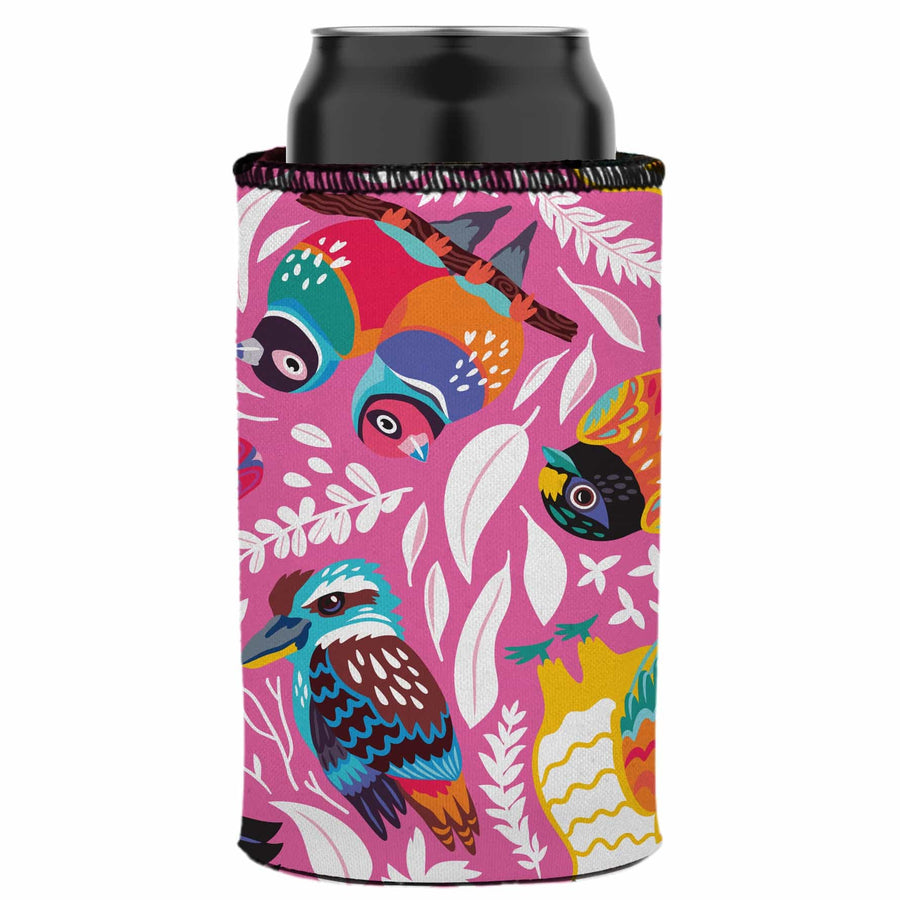 Aussie Birds Stubby Cooler - Standard