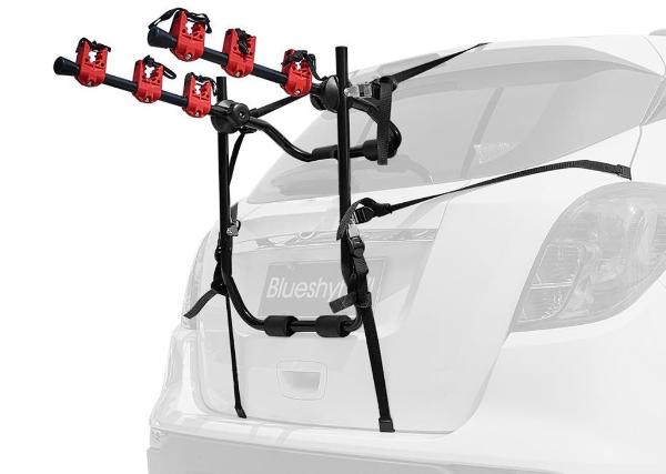 Bicycle  Rear Boot Car Rack - Holds up to 3 Bikes 