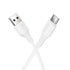 Hoco X120 USB-A to USB-C Bend-Resistant Charging Data Cable Type-C- White