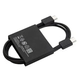 Samsung Galaxy USB-C to USB-C Charging + Data Cable - Black S24 Ultra S23 S22