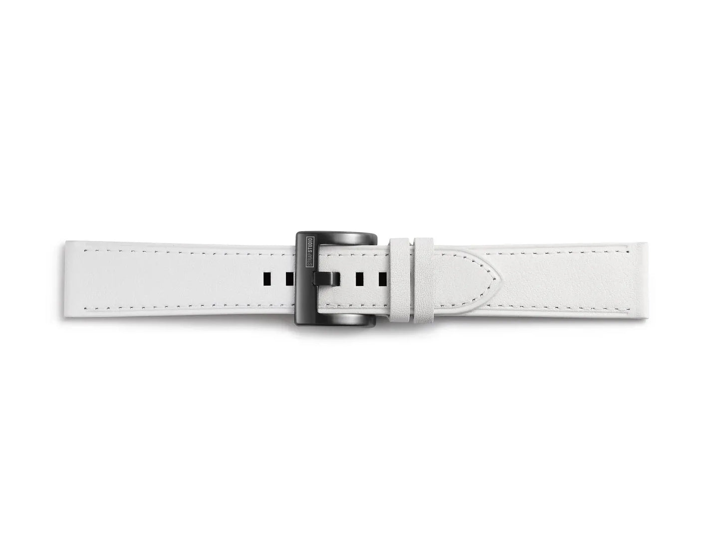 Samsung Classic Leather Strap White - Gear Sport