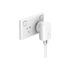 Belkin Dual PD Wall Charger with PPS - 42W Fast Charging for iPhone & Android, 1x USB-C (30W) & 1x USB-A (12W) - White