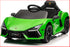 Lamborghini Revuelto Licensed Ride on 12V Remote Control Power Battery Car With Scissor door – Green