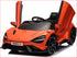 12V Licensed McLaren 765LT Kids Ride On Sports Electric Car