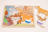 Australian Wildlife puzzle and play set