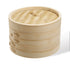 9 Inch Bamboo Steamer Set-2 Steamer Baskets With 1 Lid