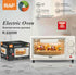 Electric Oven Smart Cake Maker Mechanical Control (White)