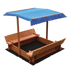 Kids Wooden Toy Sandpit with Canopy