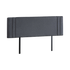 Linen Fabric King Bed Deluxe Headboard Bedhead - Grey