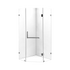1000 x 1000mm Frameless 10mm Glass Shower Screen By Della Francesca