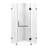 1000 x 1000mm Frameless 10mm Glass Shower Screen By Della Francesca