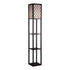 Shelf Floor Lamp - Shade Diffused Light Source with Open-Box Shelves