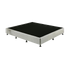 Palermo King Single Ensemble Bed Base Platinum Light Grey Linen Fabric