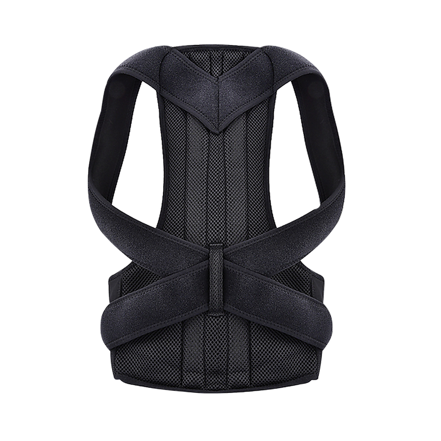 Lower Back Brace Unisex Posture Corrector Lumbar Support - Large