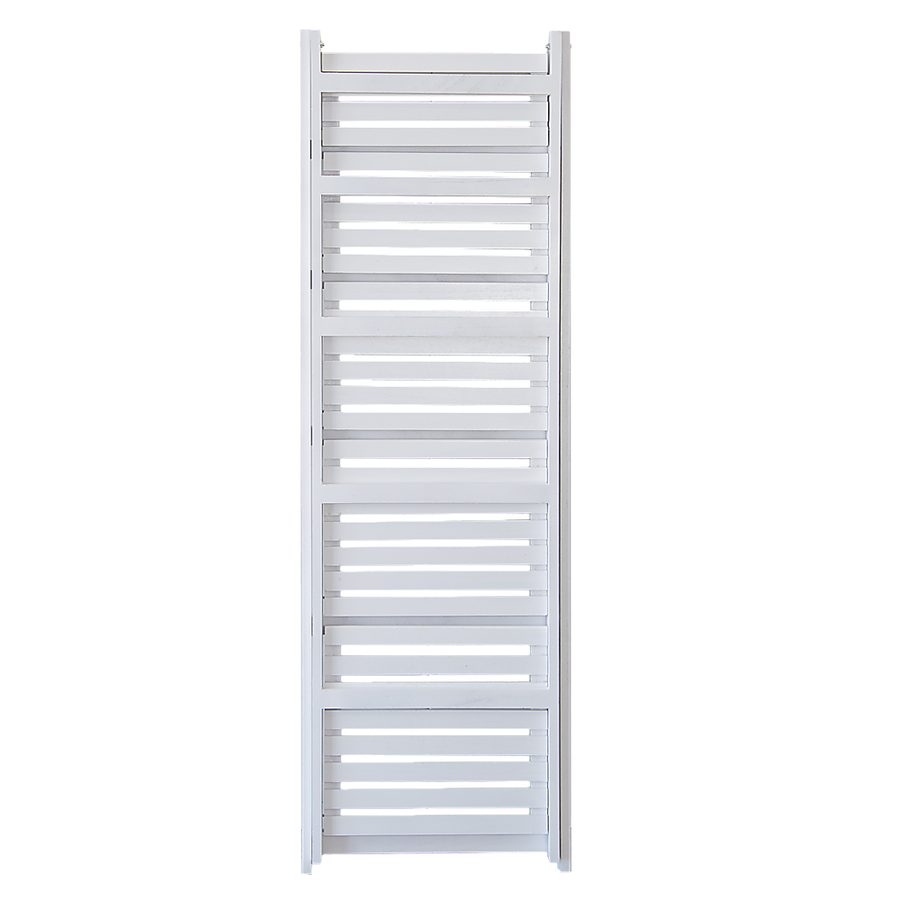 5 Tier Wooden Ladder Shelf Stand Storage Book Shelves Shelving Display Rack